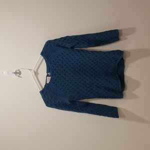 Peek knit sweater